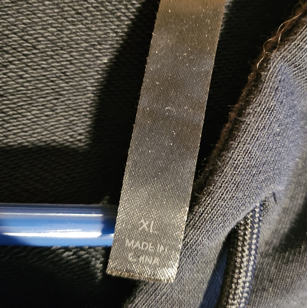 Fabletics Men's Black Hoodie XL - Picture 5 of 6